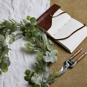 Frosted Pine And Eucalyptus Garland_4839