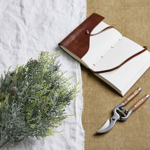 Frosted Pine Spray Stem With Pinecones_4850