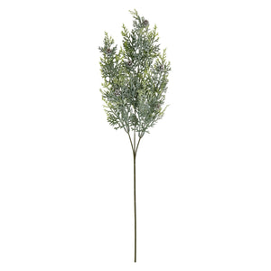 Frosted Pine Tall Stem With Pinecones_4856