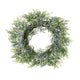 Frosted Pine Wreath With Pinecones_4858