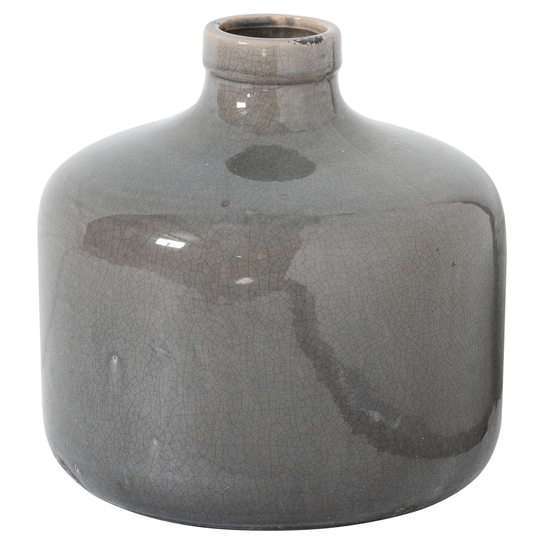 Garda Grey Glazed Chive Vase_1739