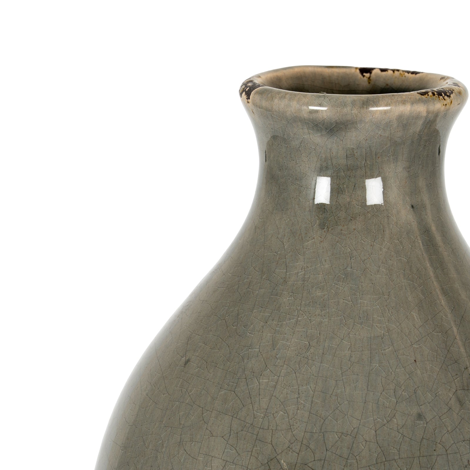 Garda Grey Glazed Gisela Vase_1745