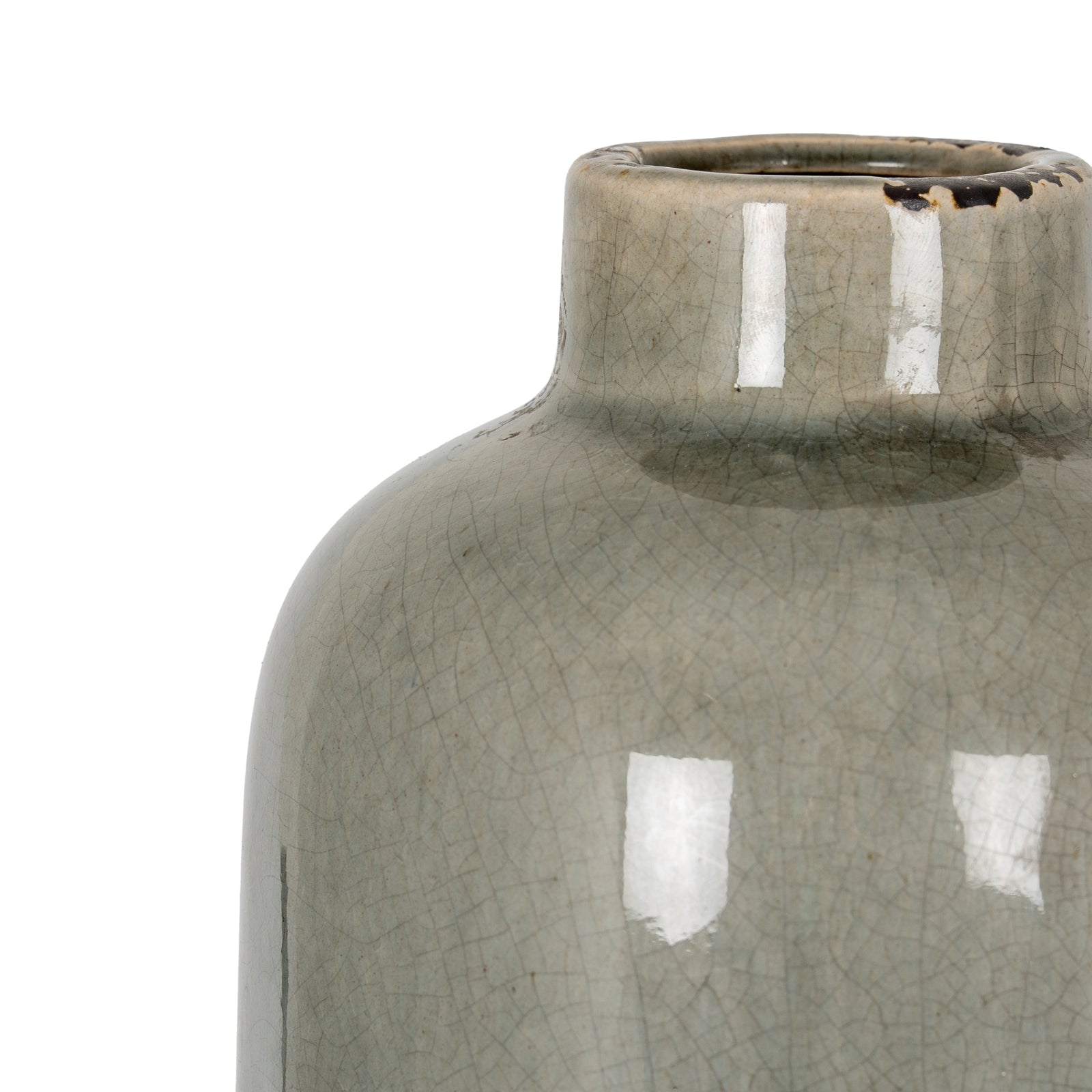 Garda Grey Glazed Raine Vase_1753