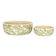 Large Green Clover Ceramic Bowl Pot [cid:24738-b]
