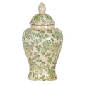 Green Clover Ceramic Ginger Jar [cid:24735]