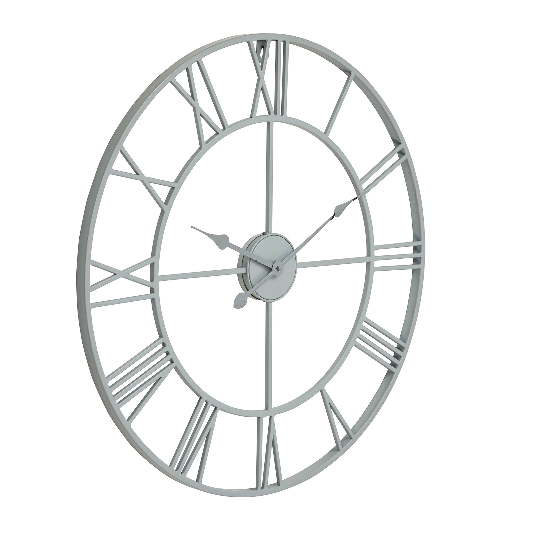 Grey Skeleton Wall Clock_4000