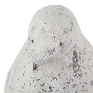 Grey Stone Effect Penguin Statue_2533