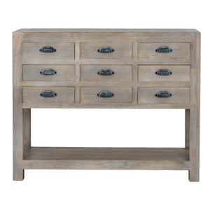 Haldon Collection 9 Drawer Chest With Shelf [cid:24670-b]