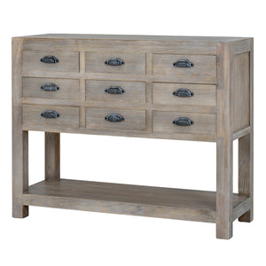 Haldon Collection 9 Drawer Chest With Shelf [cid:24670-a]