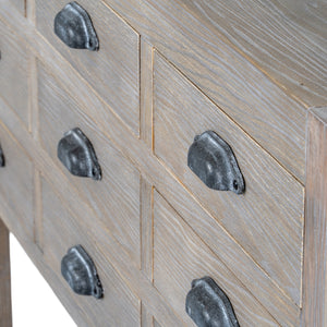 Haldon Collection 9 Drawer Chest With Shelf [cid:24670-c]