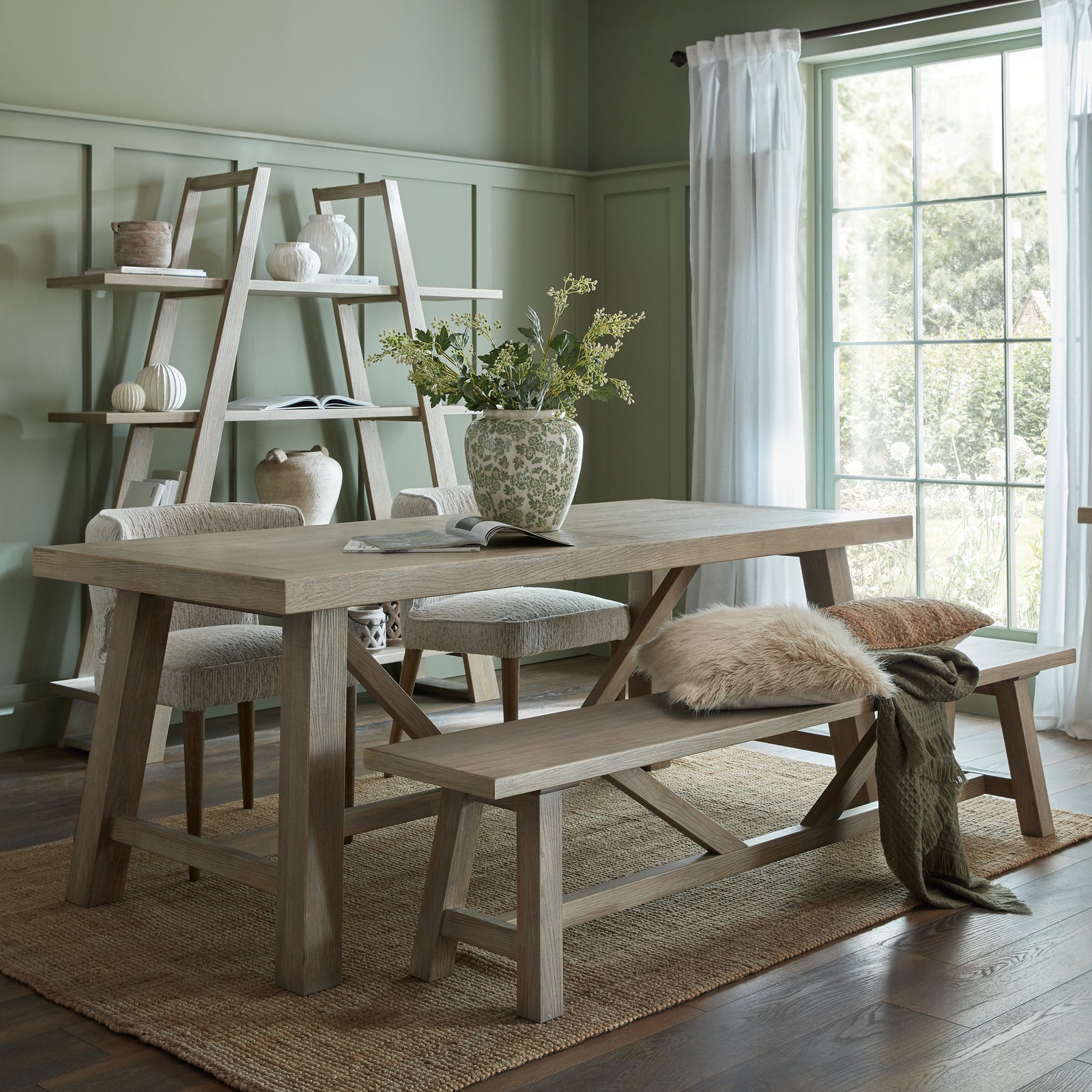 Haldon Collection Large Dining Bench [cid:24672]