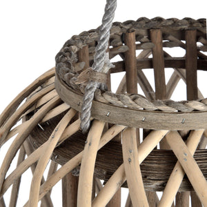 Huge Standing Wicker Lantern_1803
