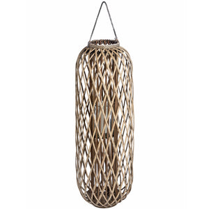 Huge Standing Wicker Lantern_1801
