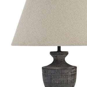Incia Urn Wooden Table Lamp_849