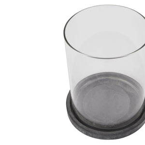 Amalfi Grey Hurricane Lantern_690