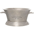 Large Antique Pewter Champagne Cooler_1841