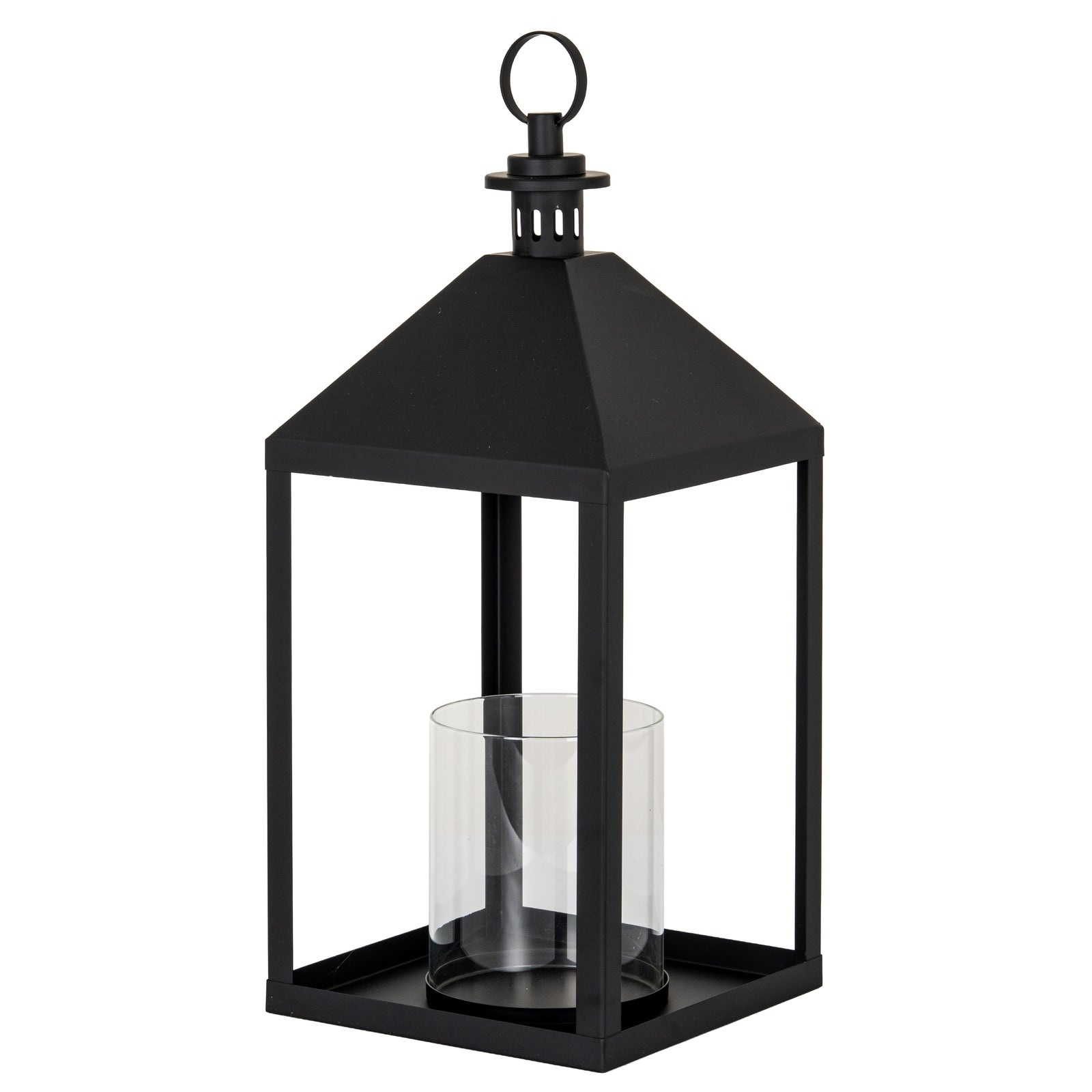 Astra Lantern With Glass Candle Holder_1350
