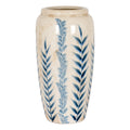 Large Blue Flora Tall Olpe Vase [cid:24715]