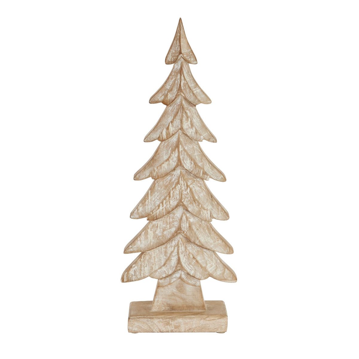Carved Wood Christmas Tree_1520