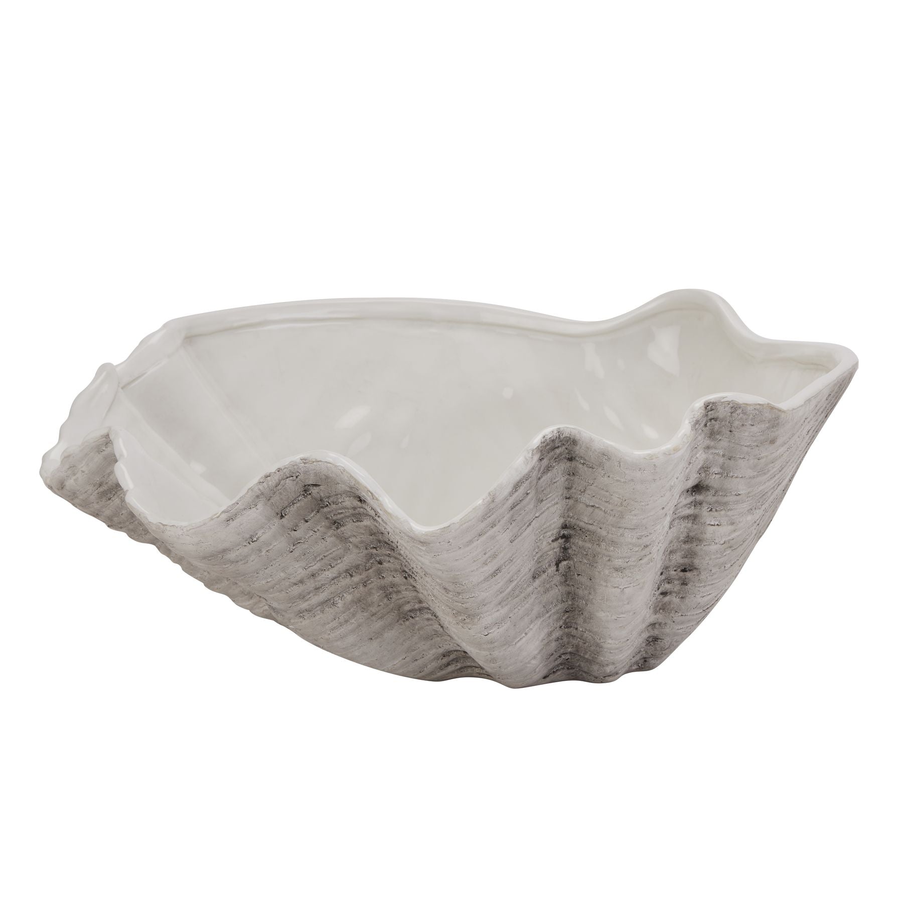 Large Ceramic Adele Shell Bowl_1852