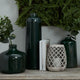 Large Conical Ceramic Lattice Hurricane Lantern_1870