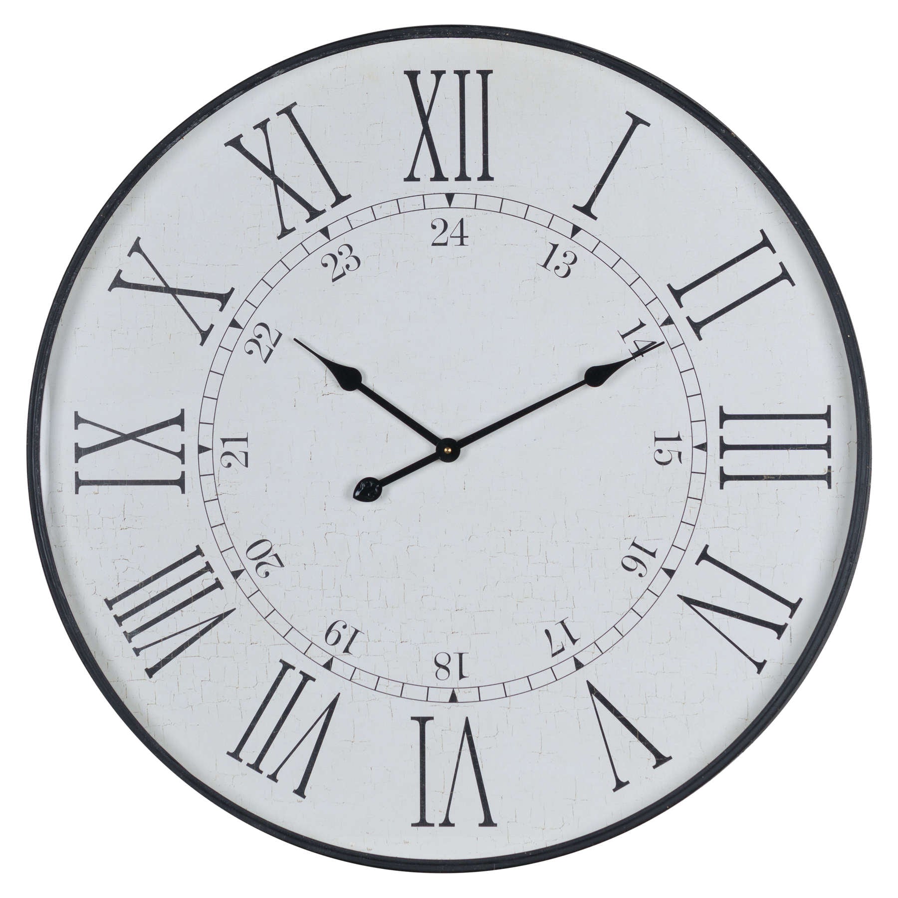 Large Embossed Station Clock_4012