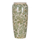 Large Green Clover Tall Olpe Vase [cid:24734]