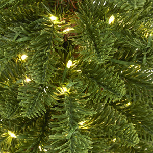 Large Green Woodland Pre-Lit 350 Led Christmas Tree_945