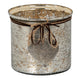 Mercury Hammered Heart Candle Holder_2622