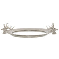 Large Mirrored Tray With Stag Heads_1910
