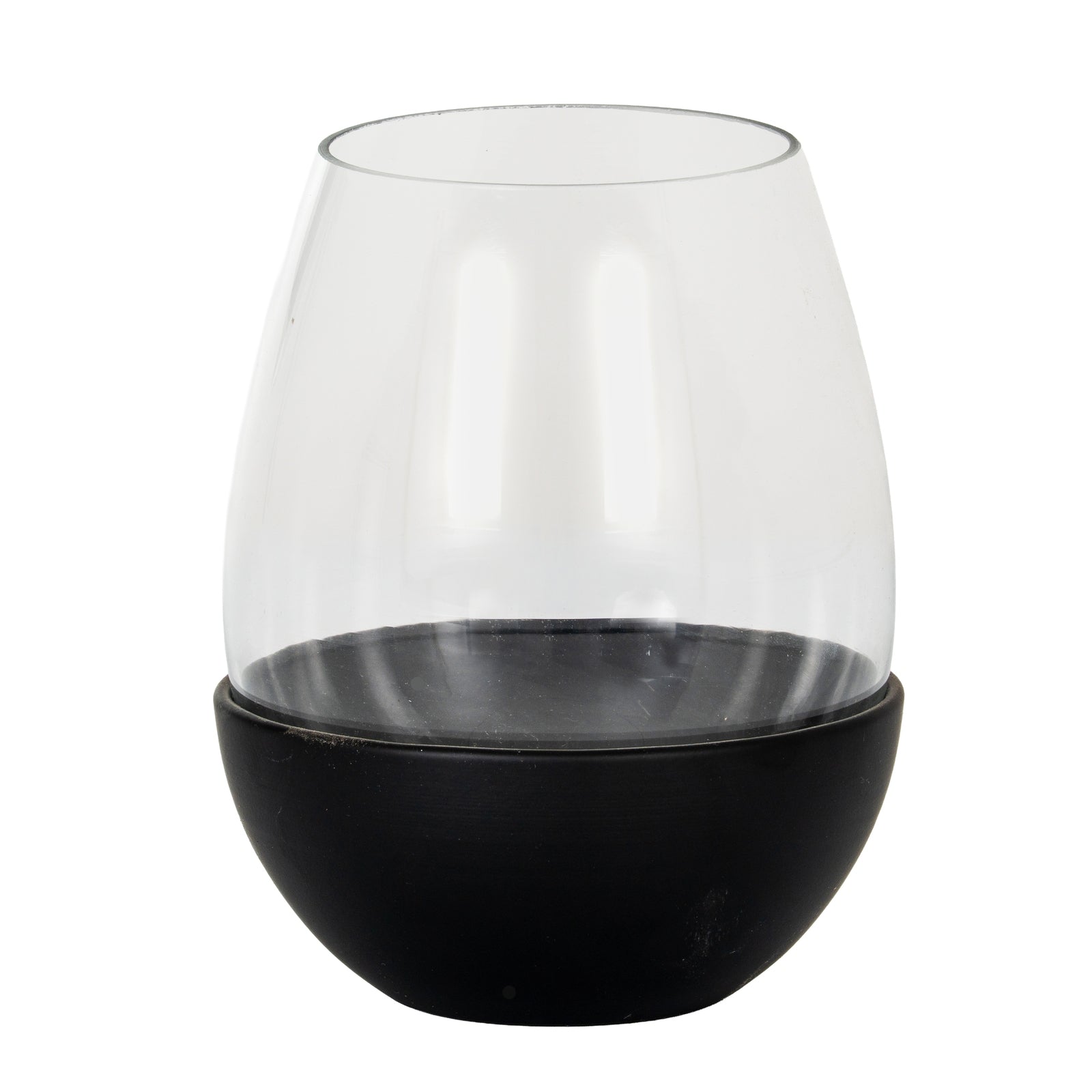 Neris Candle Holder With Glass Goblet_2734