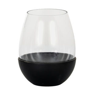 Neris Candle Holder With Glass Goblet_2734
