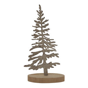 Rustic Silhouette Tree On Stand_1993