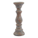 Siena Brown Column Candle Holder_3032