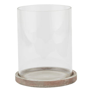 Siena Brown Hurricane Lantern_1063