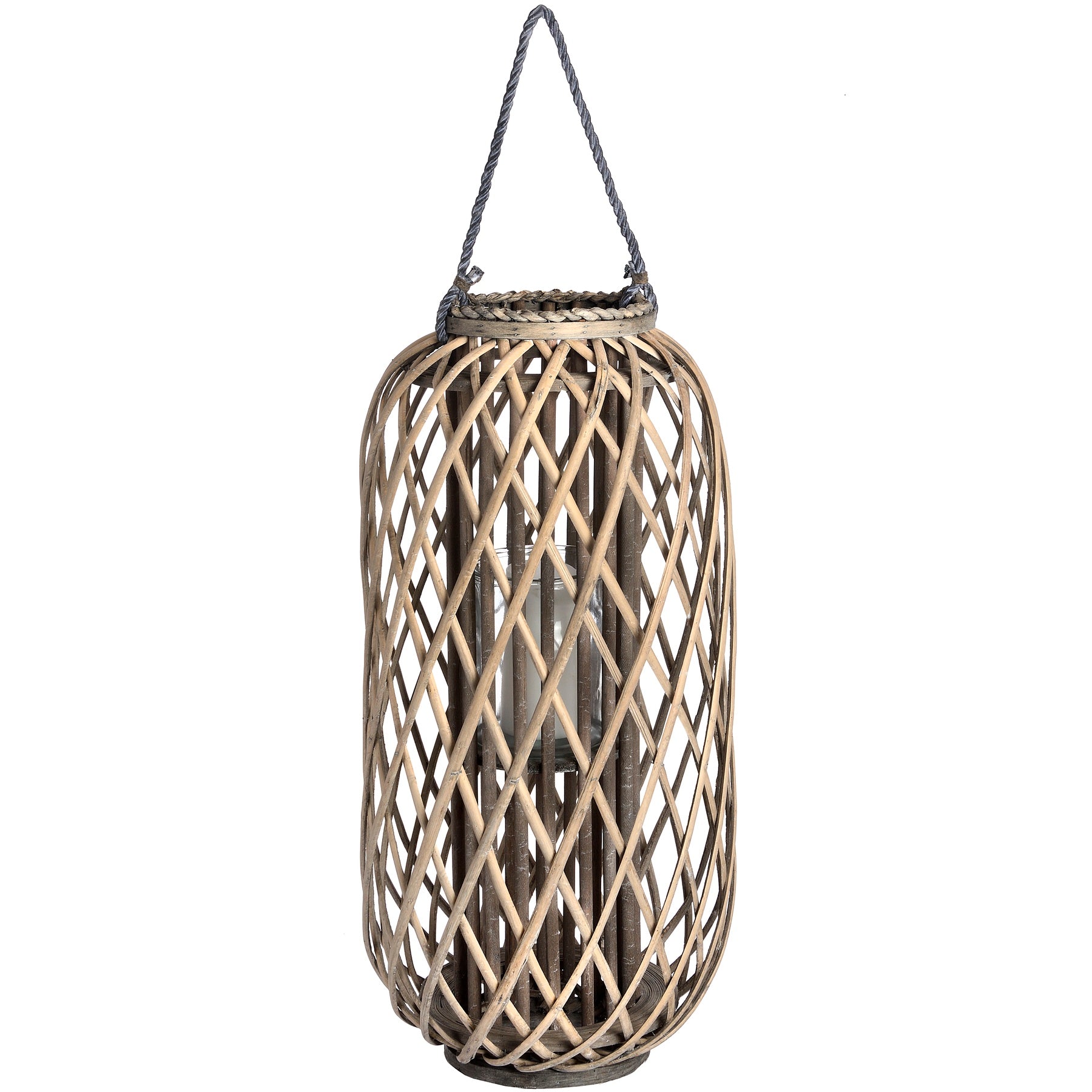 Large Standing Wicker Lantern_2014
