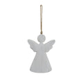 Whitewashed Rustic Hanging Angel_2062