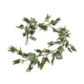 LED Winter Garland With Eucalyptus And Lambs Ear_5183