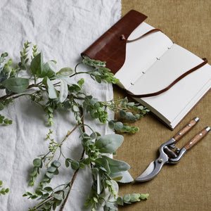 LED Winter Garland With Eucalyptus And Lambs Ear_5187