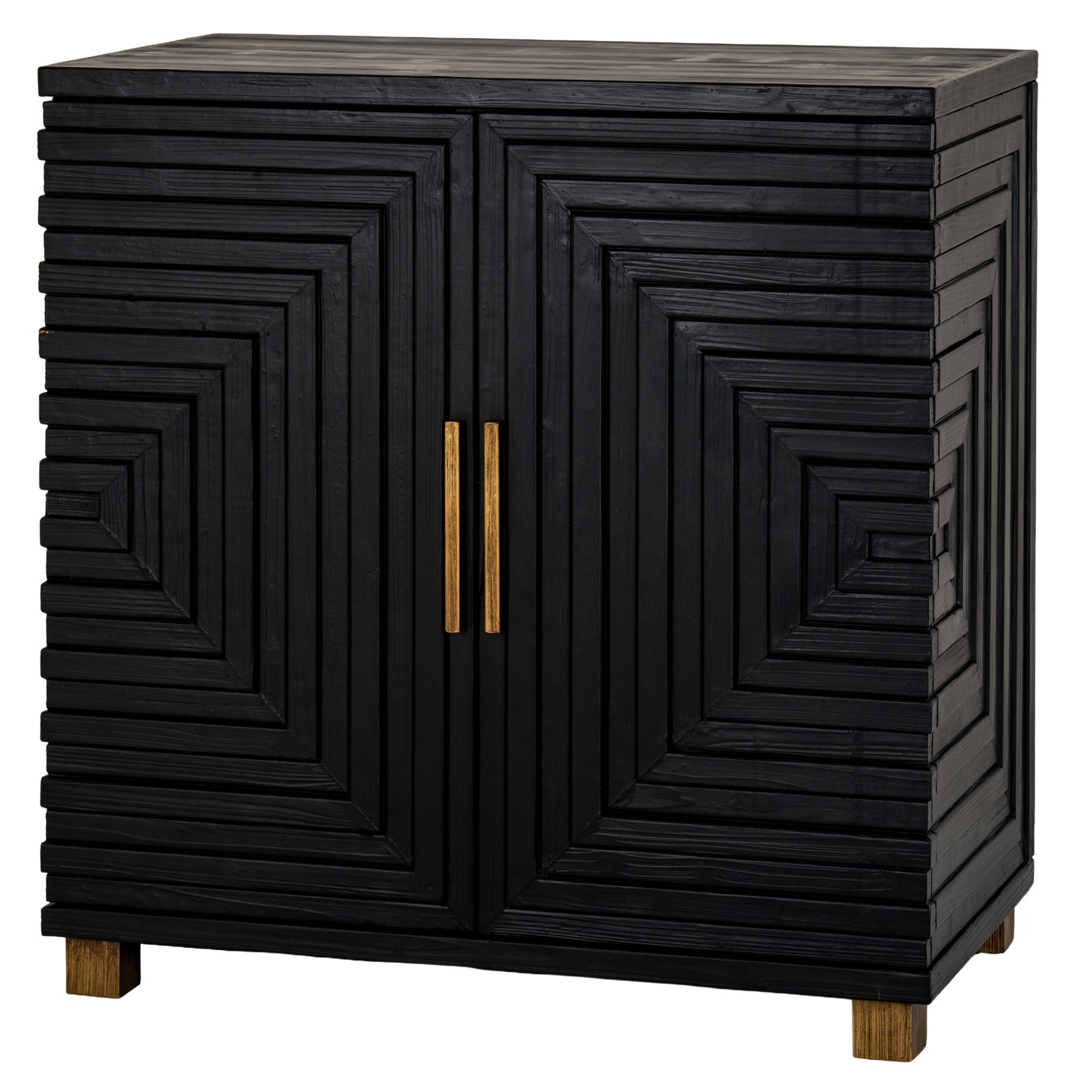 Lennox Black 2 Door Side Cupboard [cid:24564-a]