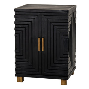 Lennox Black 2 Door Small Sideboard [cid:24562-a]