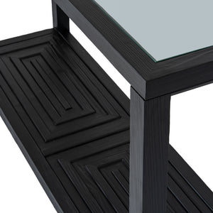 Lennox Black Console Table [cid:24565-c]