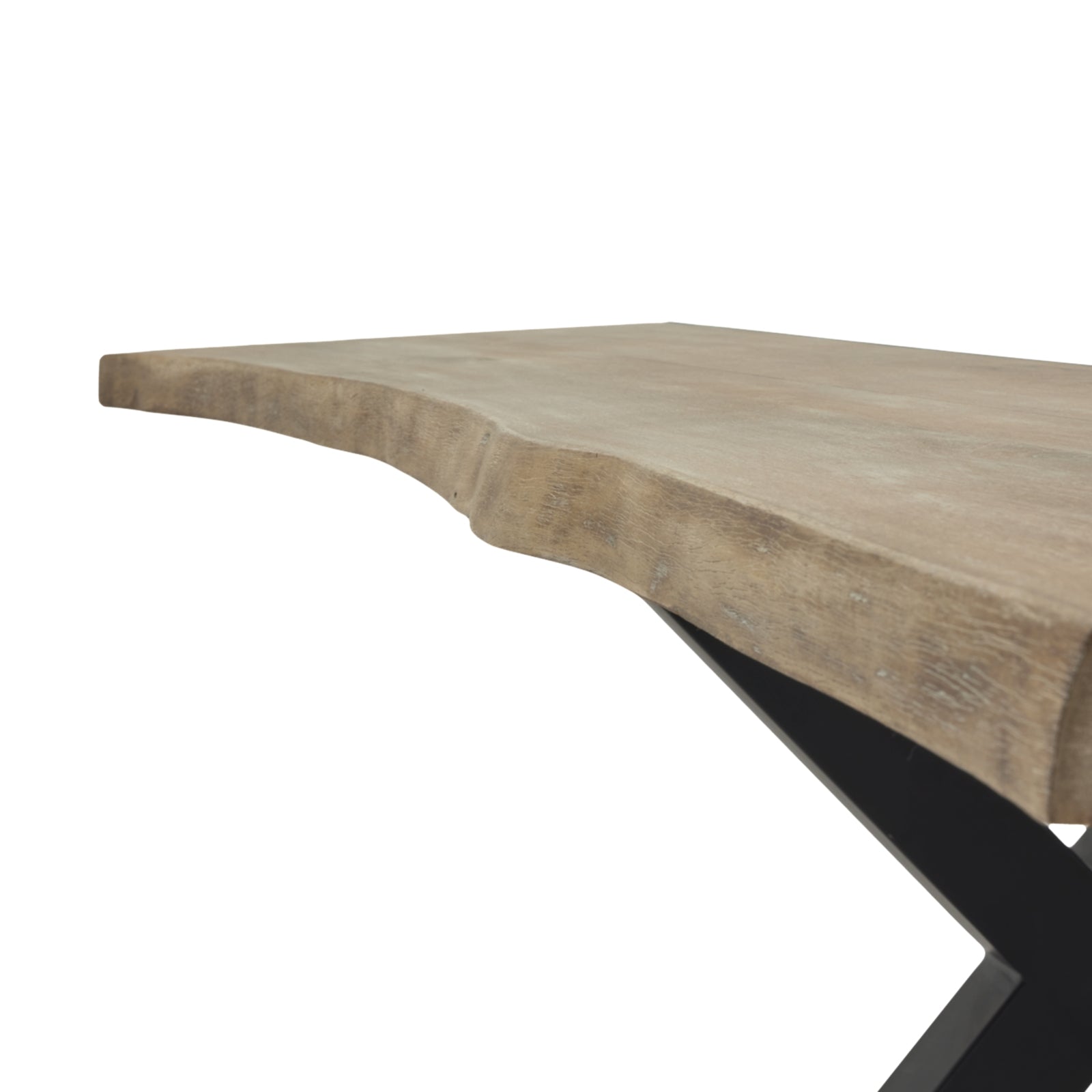 Live Edge Collection Light Acacia River Dining Table_381