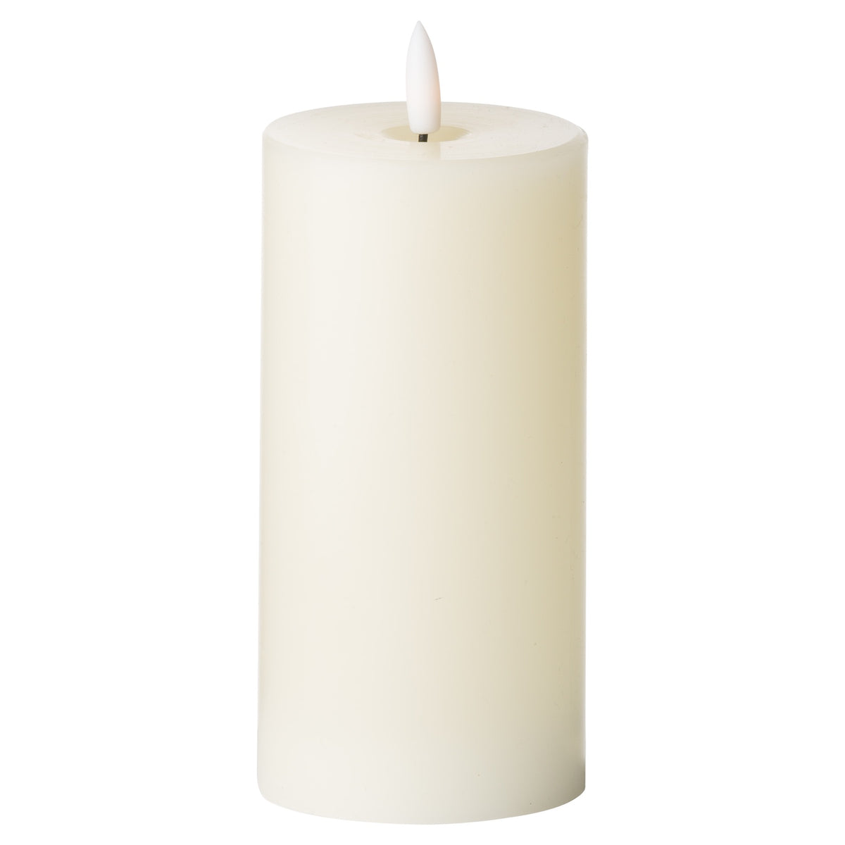 Luxe Collection Natural Glow 3 x 6 LED Cream Wax Candle_2247