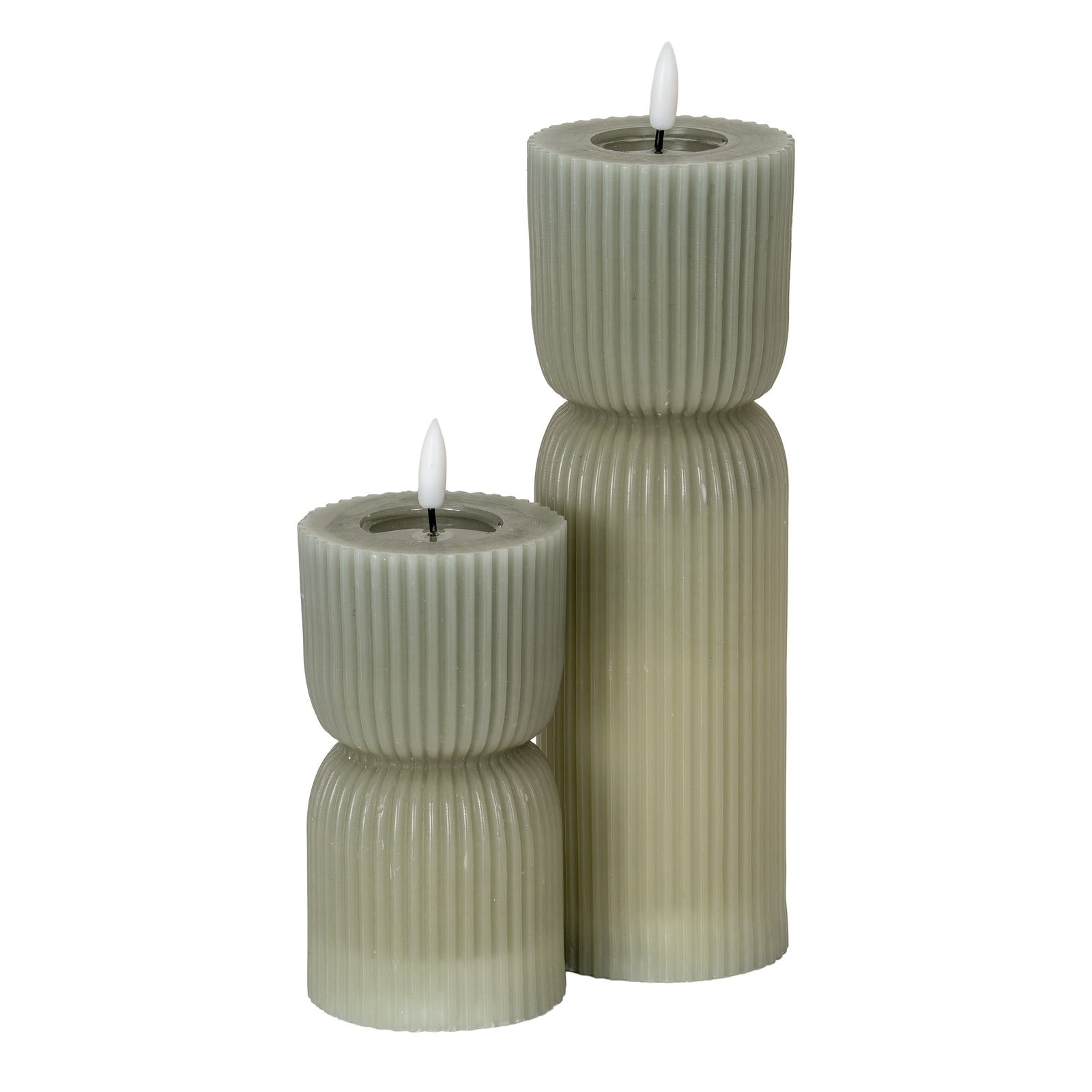 Luxe Collection Natural Glow Carved LED Candle_2214