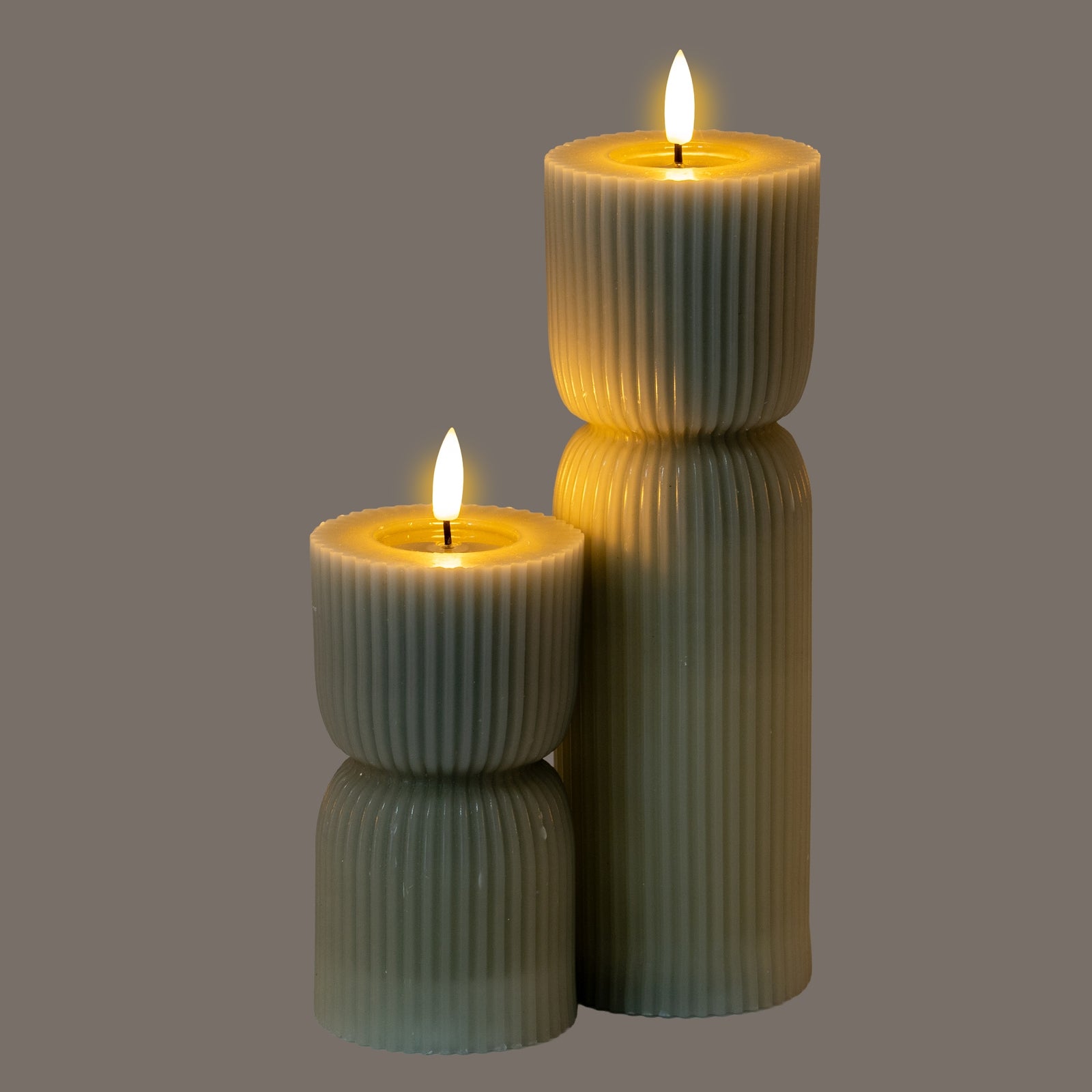 Luxe Collection Natural Glow Carved LED Candle_2177