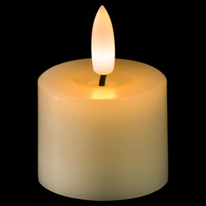 Luxe Collection Set Of 6 Natural Glow Led Tealight Candles_2385