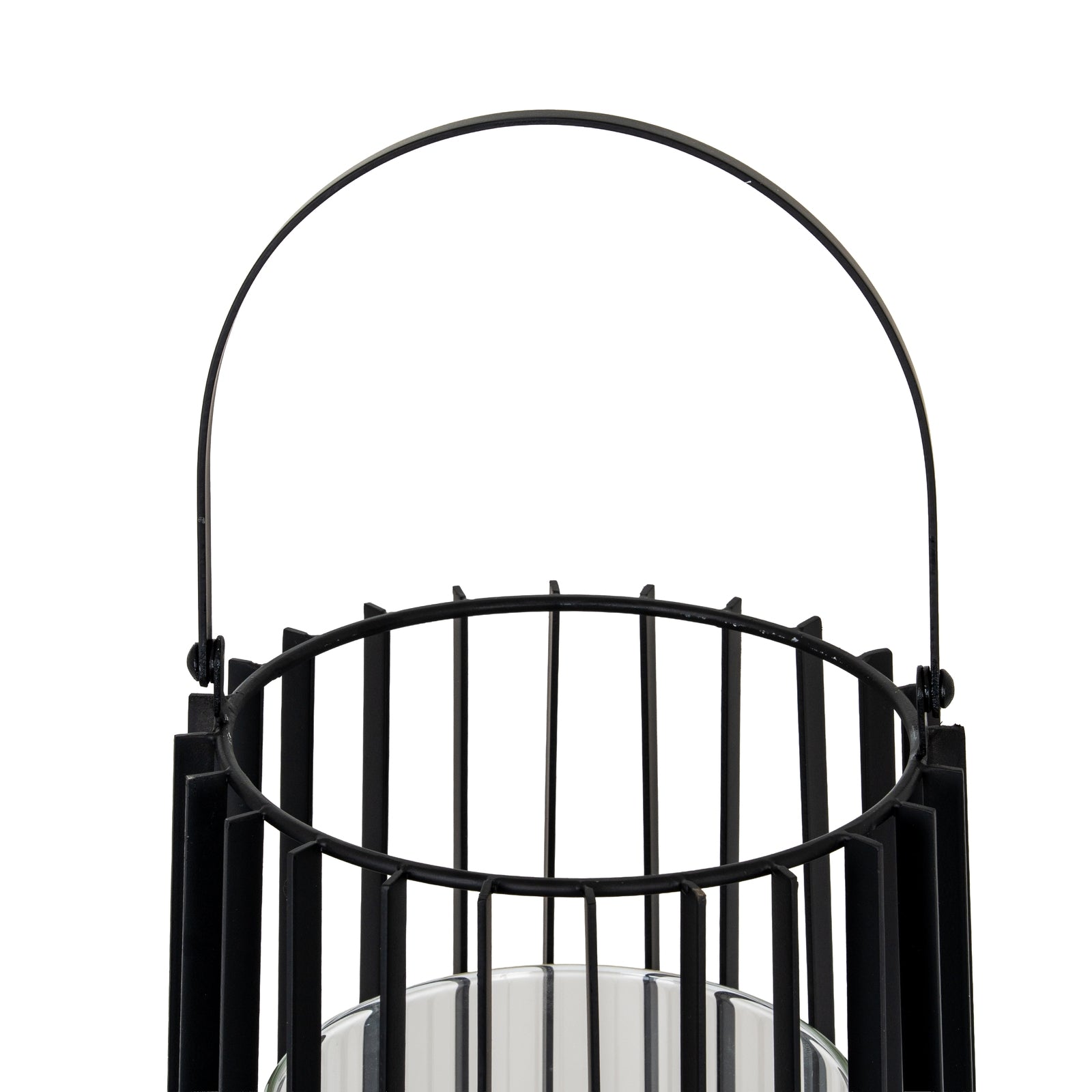 Lynk Lantern With Handle And Glass Candle Holder_2389