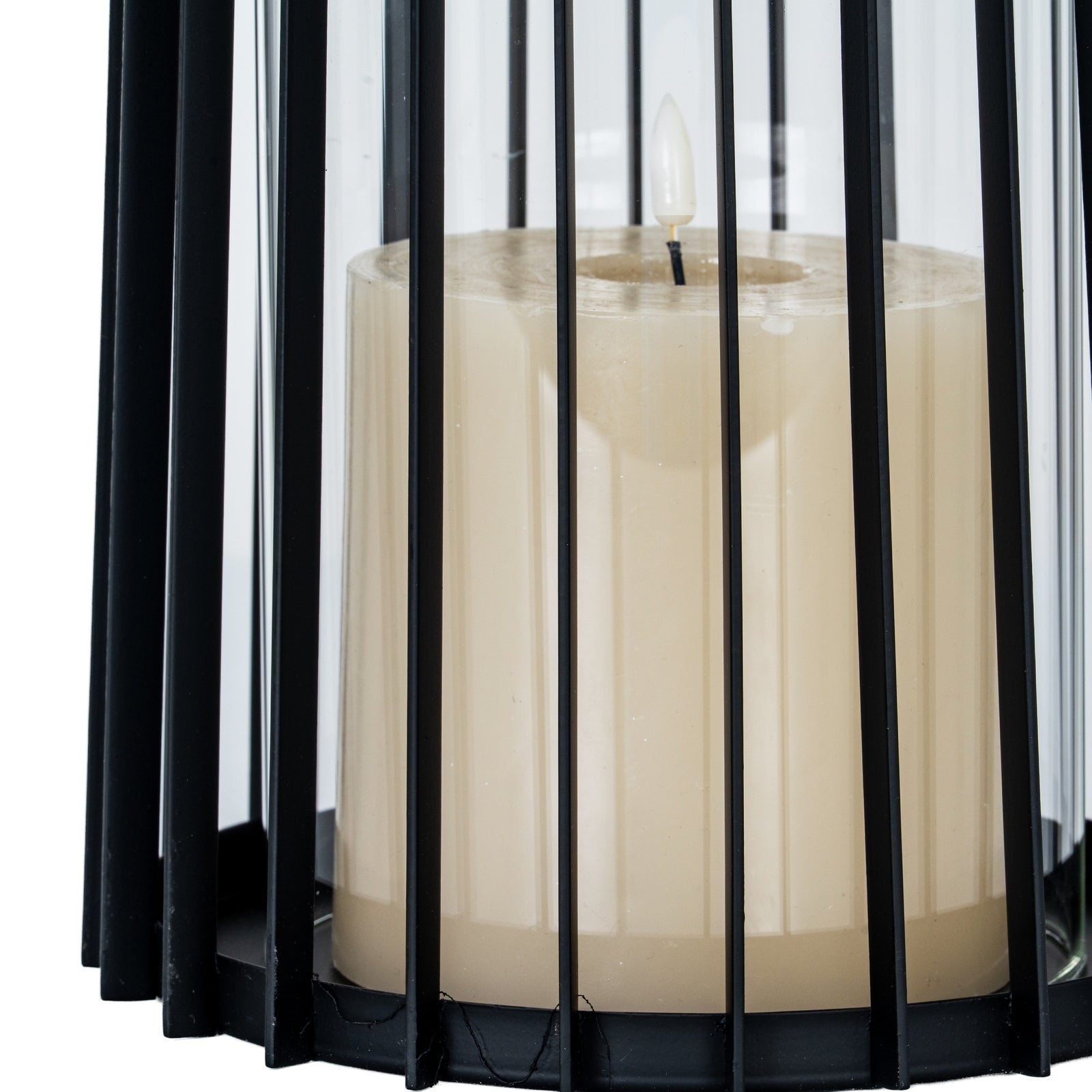 Lynk Lantern With Handle And Glass Candle Holder_2391