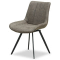 Malmo Coffee Swivel Dining Chair_387
